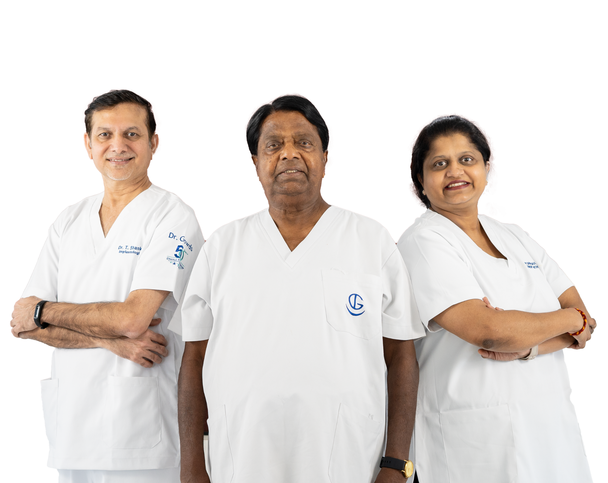 Dr. Gowd's dental specialists at the clinic